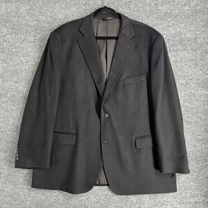 Pavone Mens 50R 100% Cashmere Blazer Sport Coat Suit Jacket Classic 2 Button
